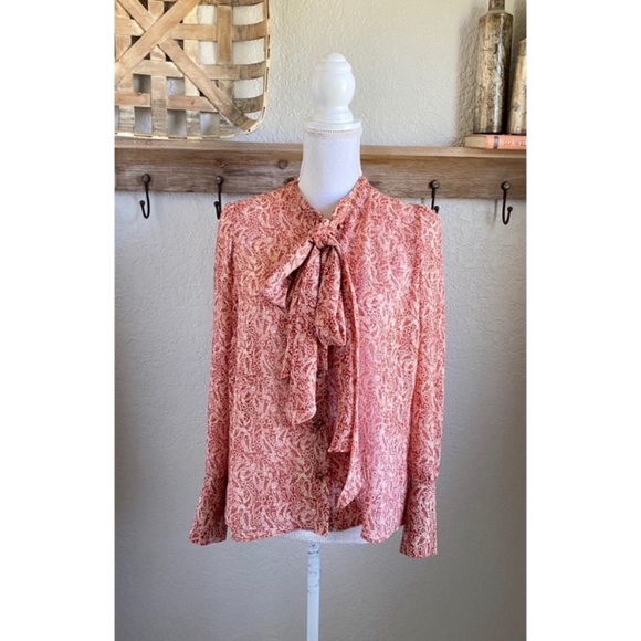 Sezane Rose Patterned Blouse - Picture 2 of 5